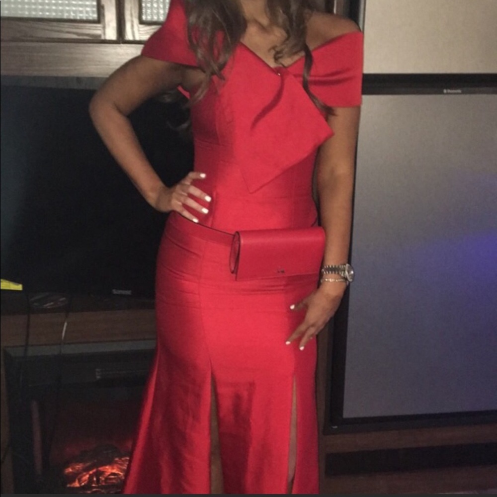 Red dress size 2